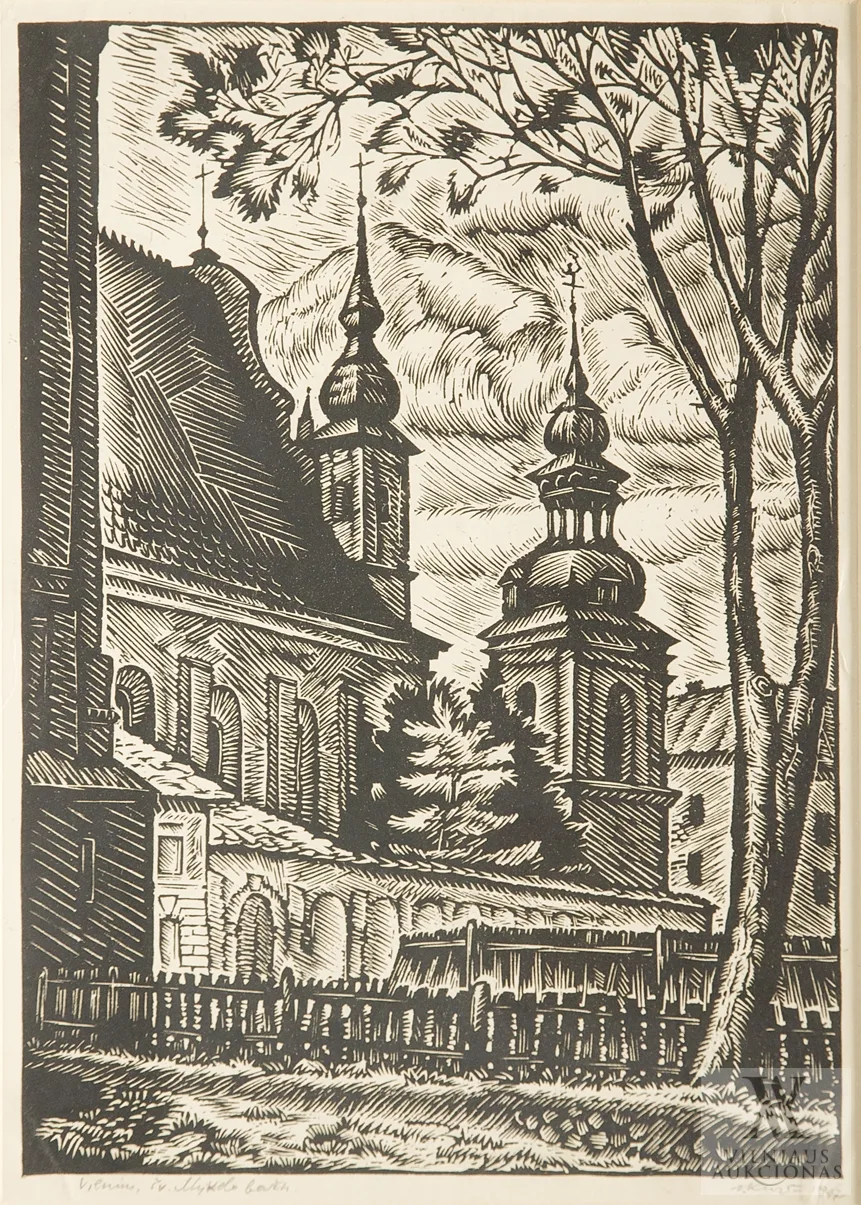 Jonas Kuzminskis – Vilnius. Šv. Mykolo bažnyčia