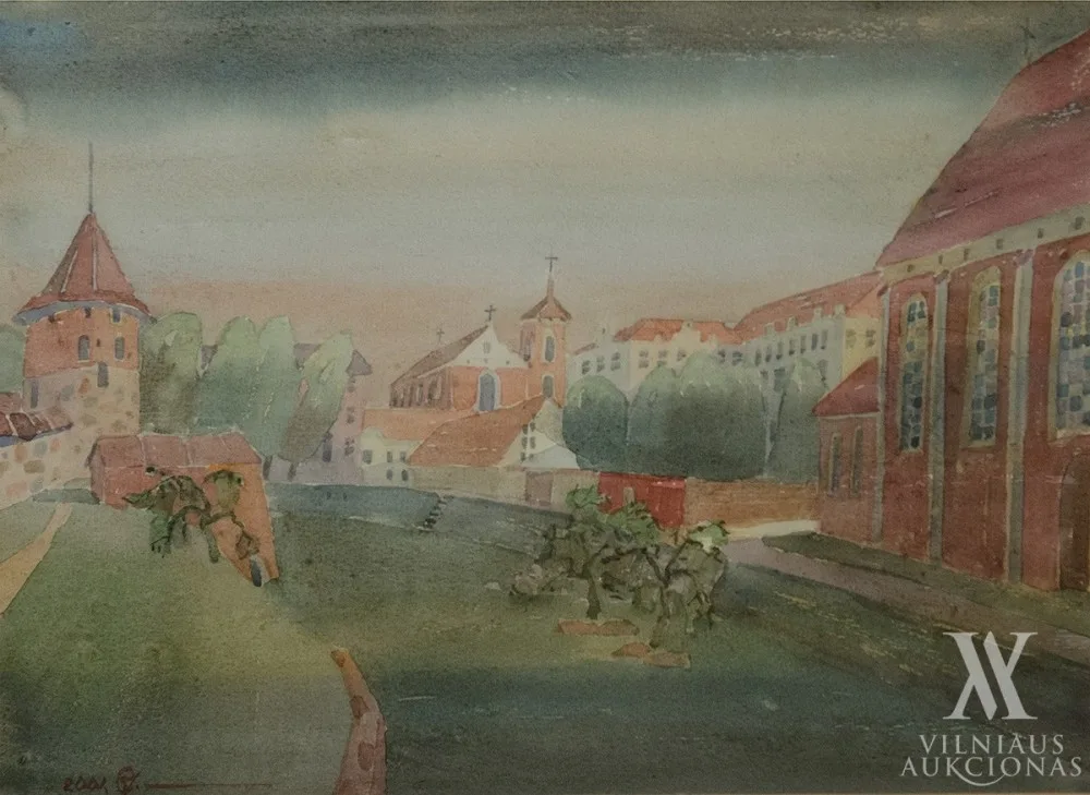 Osvaldas Jablonskis – Prie Kauno pilies