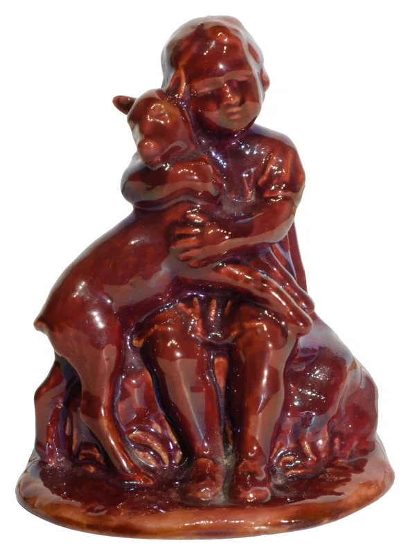 Kauno kombinatas „Dailė“ – Mergaitė su stirniuku