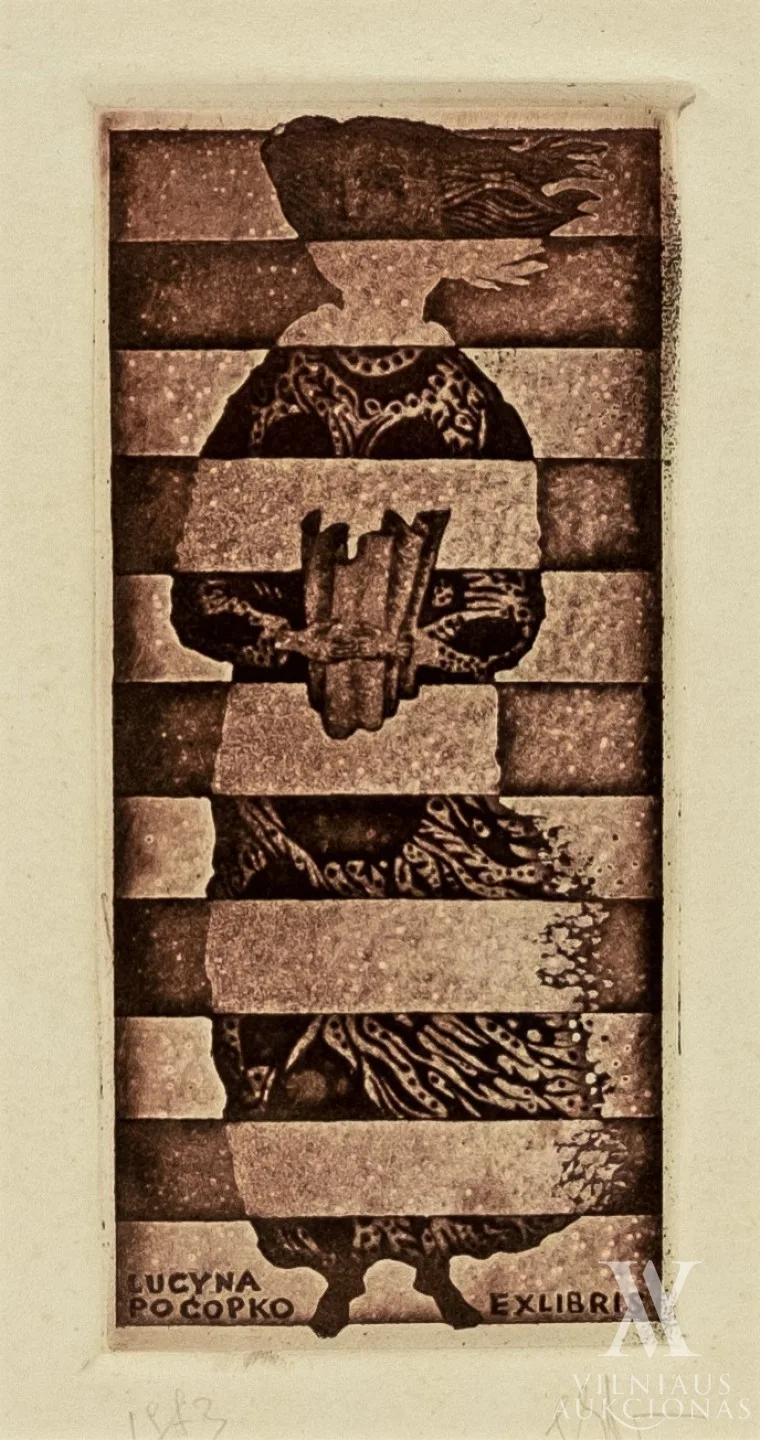 Stasys Eidrigevičius – Exlibris Lucyna Pocopko
