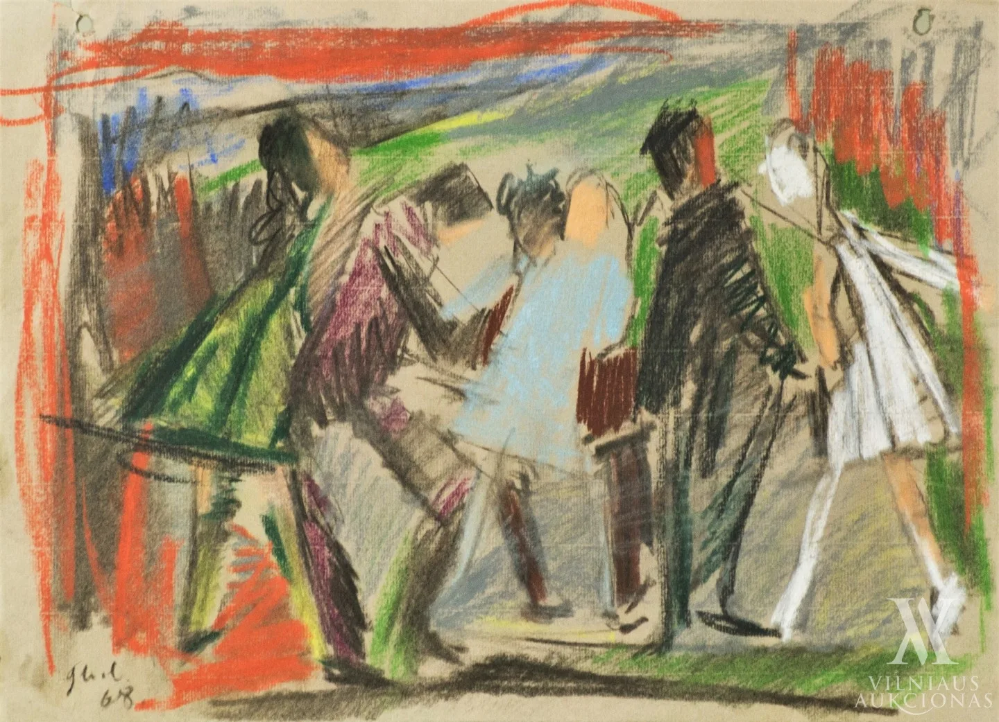 Antanas Gudaitis – Grupė žmonių