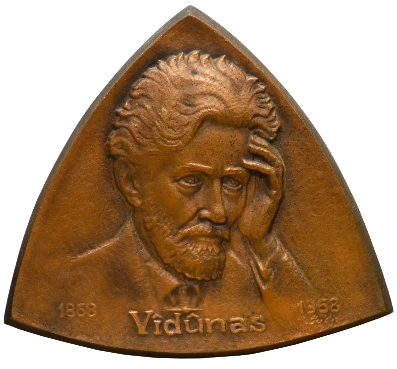 Vladas  Žuklys – Bareljefas „Vîdȗnas 1868–1968“