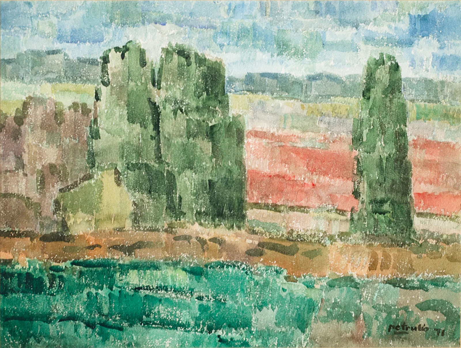 Algirdas Petrulis – Peizažas