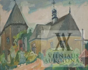 Leonas Katinas – Beržoro bažnyčia ir varpinė