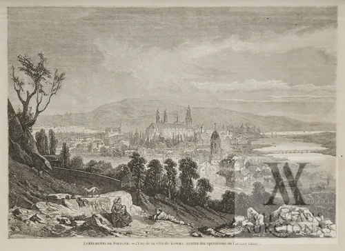 S.  Butkevičius – Kauno miesto vaizdas (rusijos armijos veiksmų centras) / Vue de la ville de Kowno