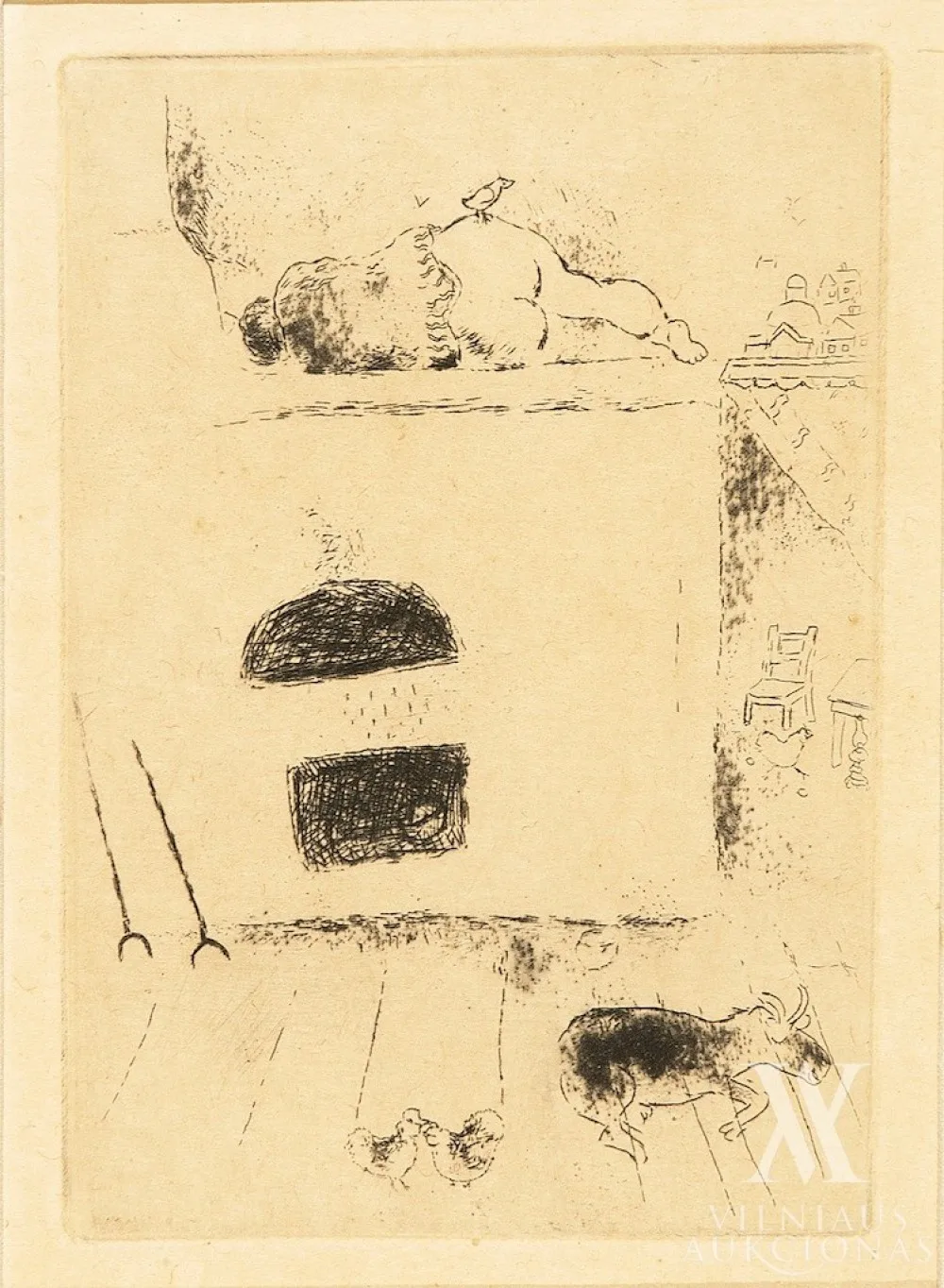 Marc Chagall – Ant krosnies