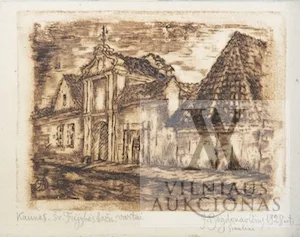 Gerardas Bagdonavičius – Kaunas. Švč. Trejybės bažnyčios vartai