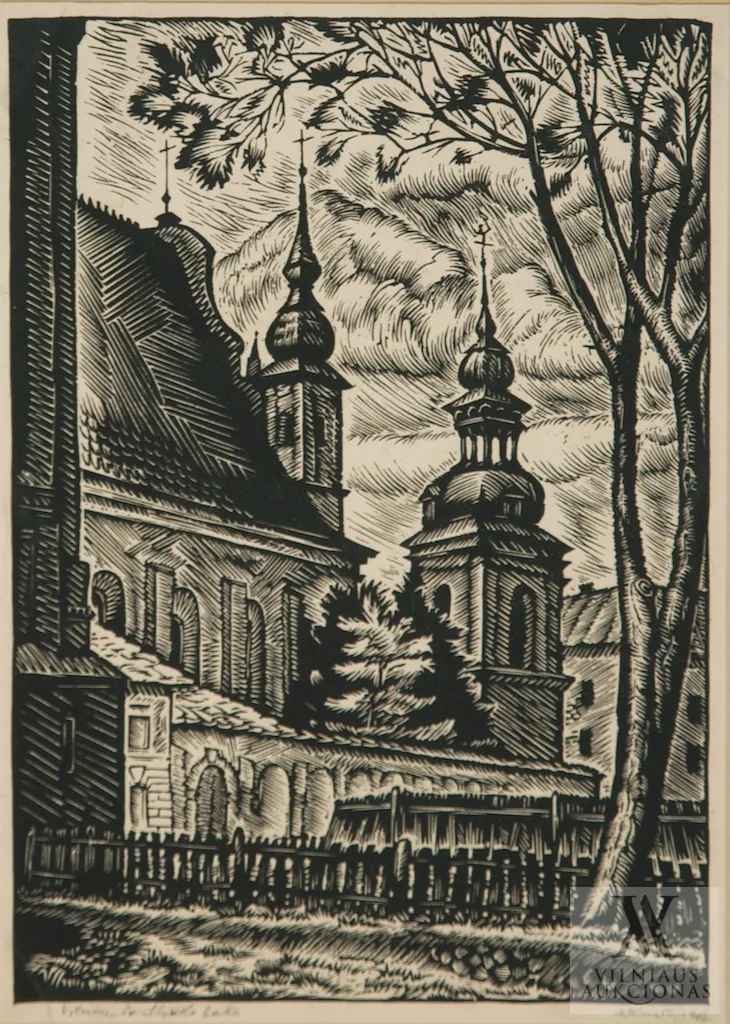 Jonas Kuzminskis – Vilnius. Šv. Mykolo bažnyčia
