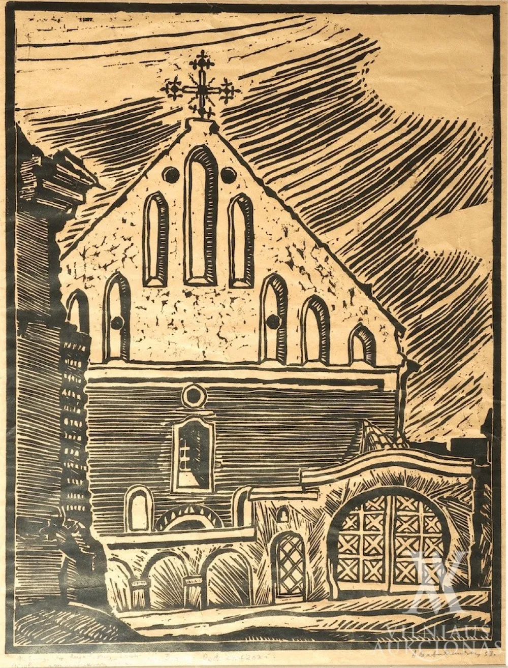 Adomas Matuliauskas (vyresnysis) – Vilnius. Šv. Mikalojaus bažnyčia