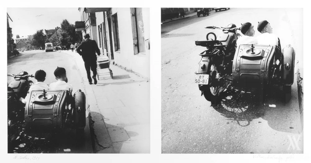 Antanas Sutkus – Vilnius, Kalvarijų gatvė (du variantai)