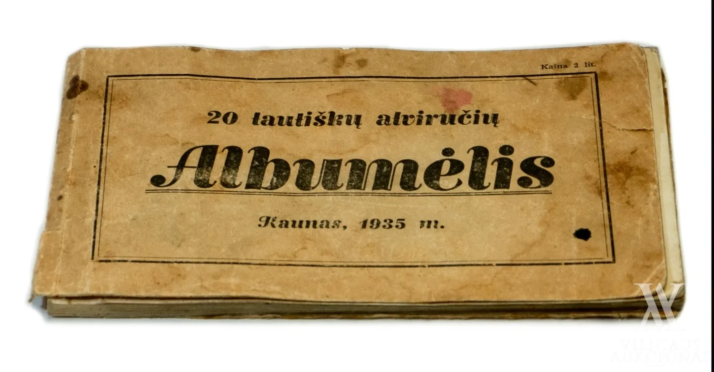 20 tautiškų atviručių Albumėlis