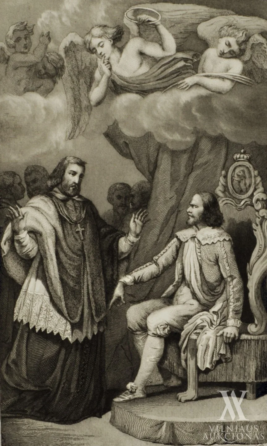 Antonis Oleščinskis (Antoni Oleszczynski) – Šv. Nepomukas Vilniaus katedroje