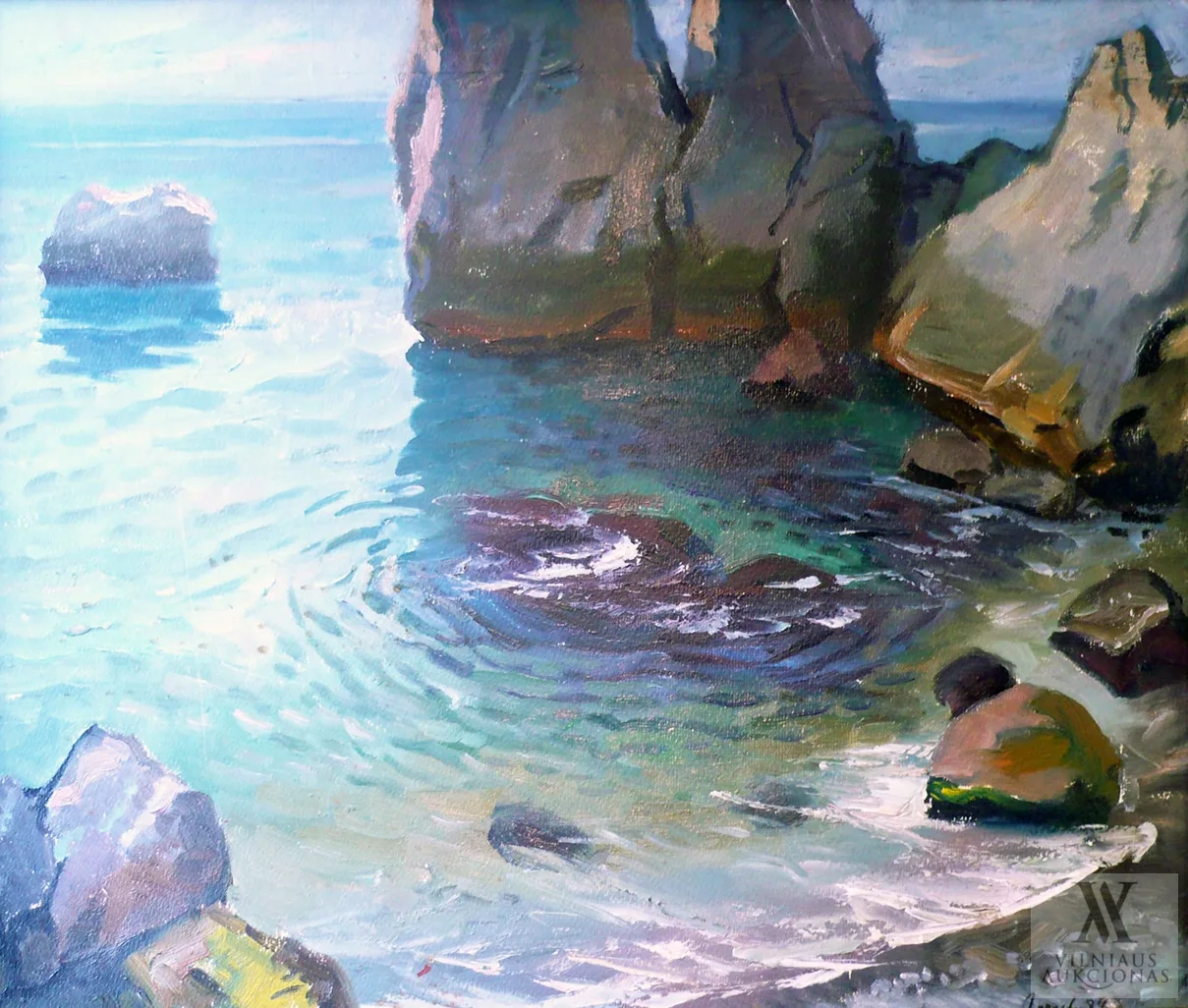Sergejus Gračiovas – Gurzufas. Uolos įlankoje