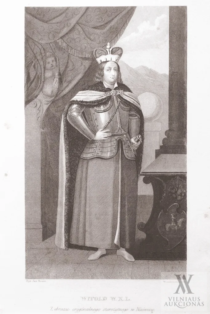 Jan Hesse – Vytautas Didysis, pagal Nesvyžiaus pilyje buvusį paveikslą