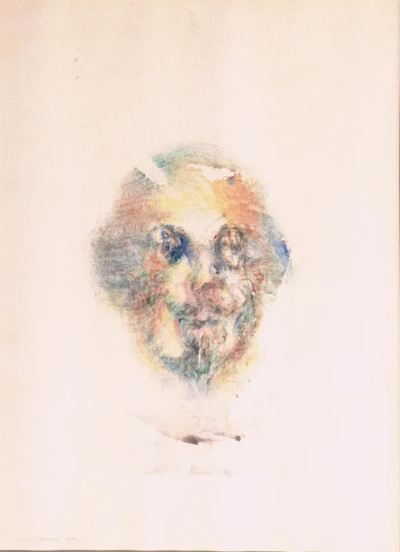 Louis Le Brocquy – Study Towards an Image of William Shakespeare