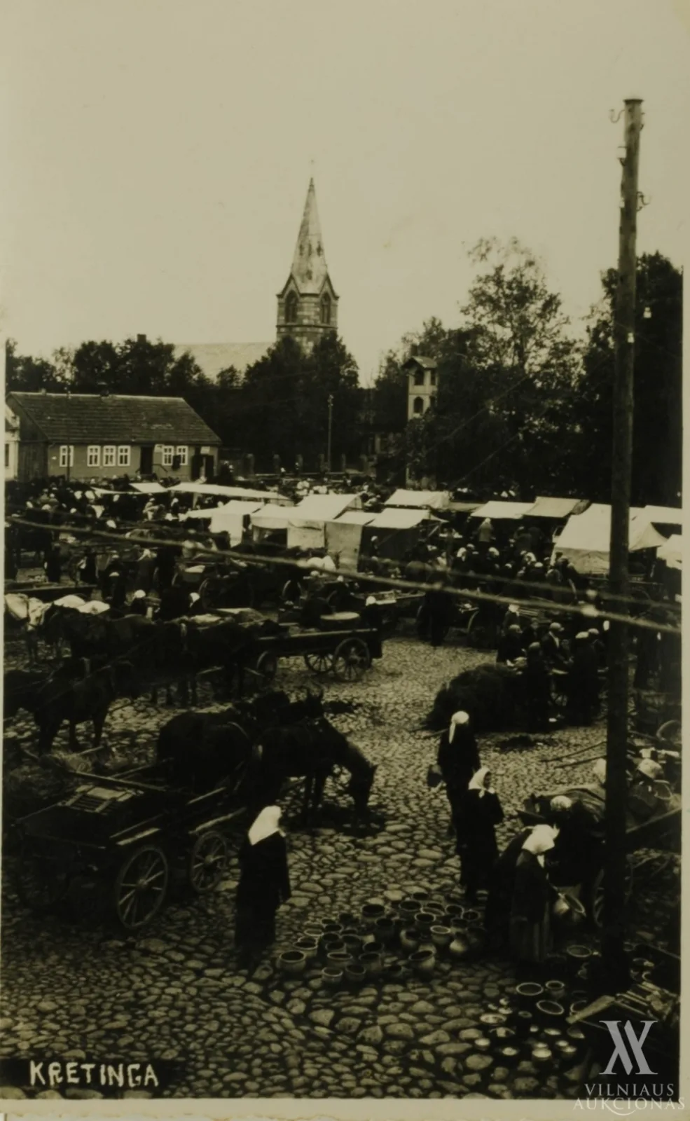 Fotografas  Nežinomas – Turgus Kretingoje