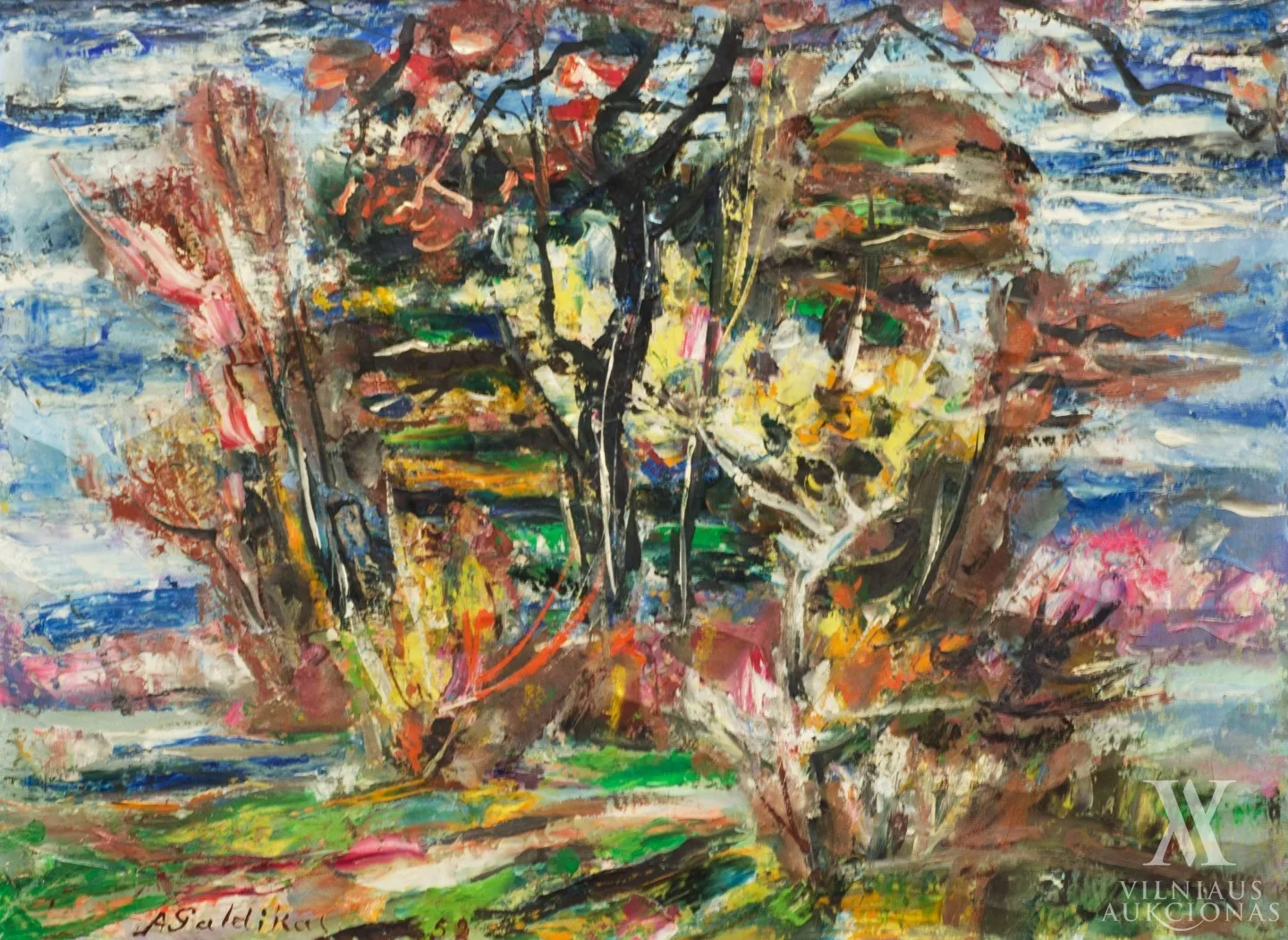 Adomas Galdikas – Peizažas