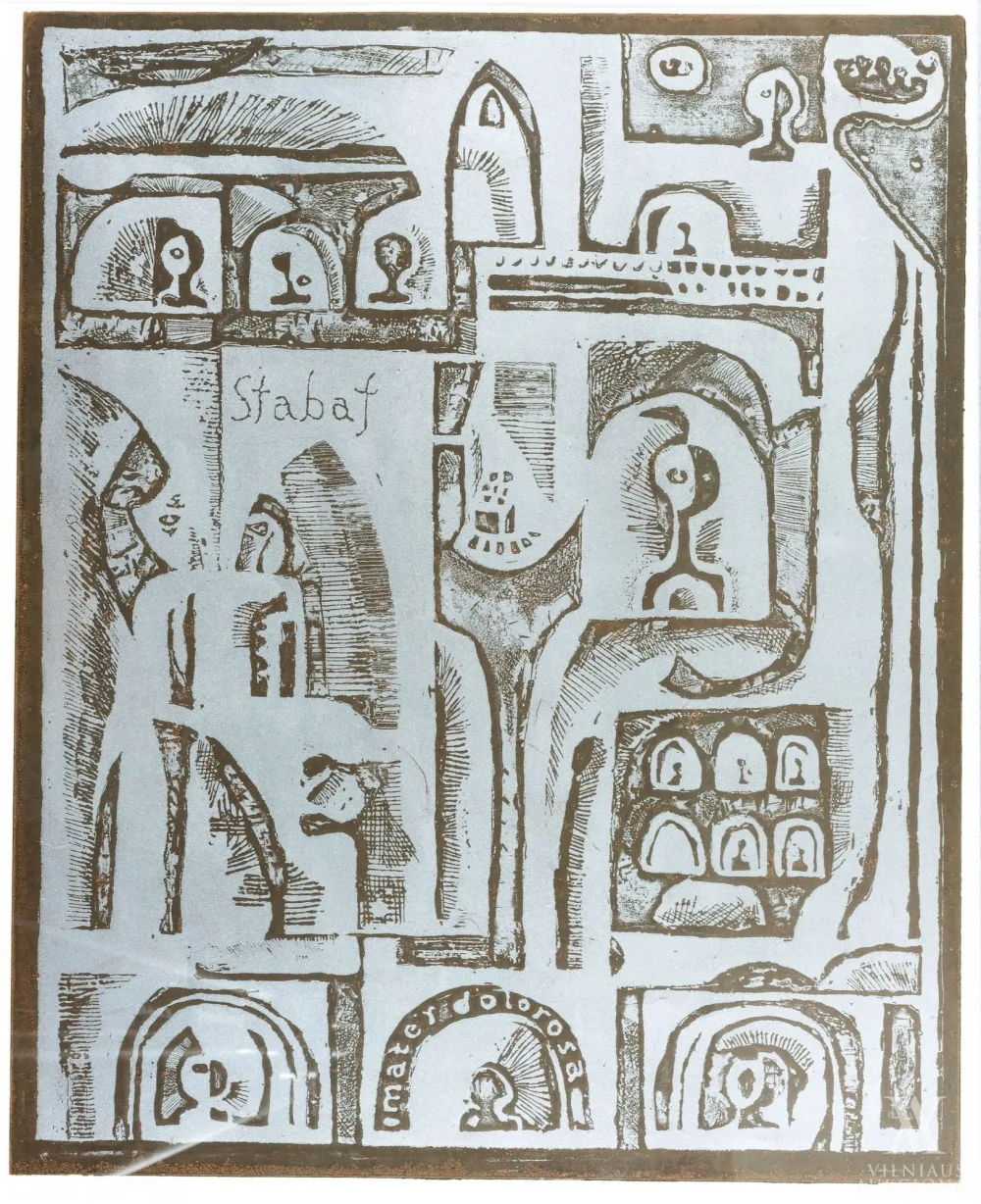 Birutė Janina Grasilda Žilytė-Steponavičienė – Iš ciklo „Vilnius“, IV
