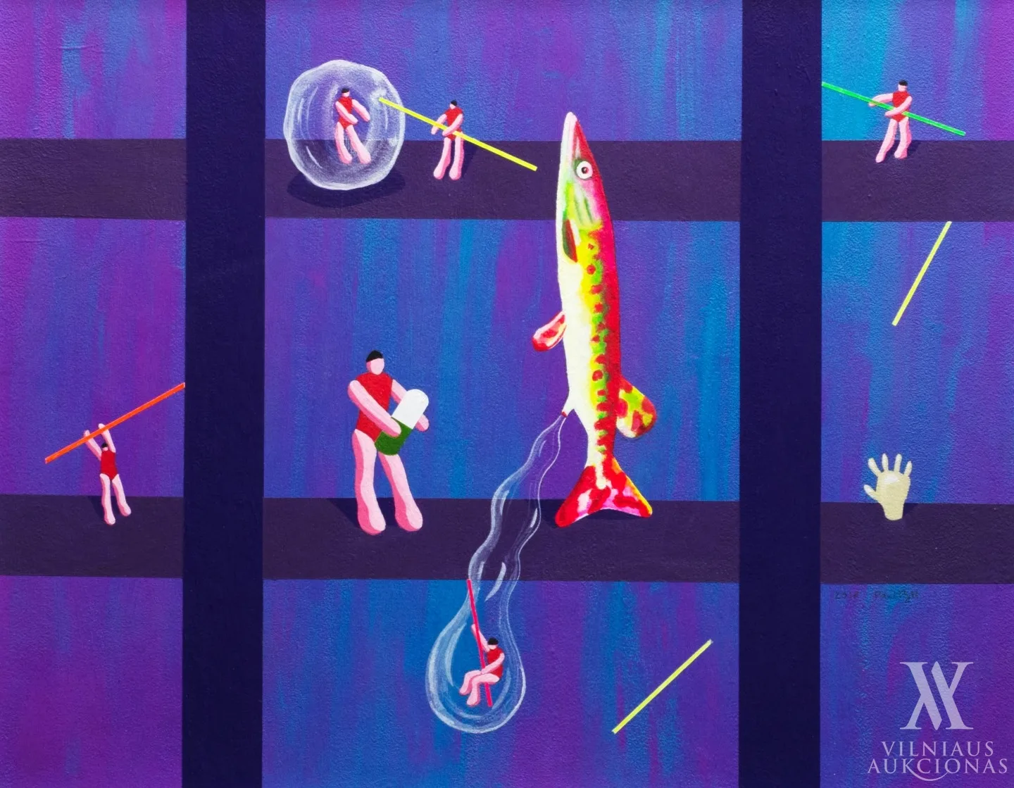 Evelina Paukštytė – Bright fish the Reproductor, iš serijos „Fishes“