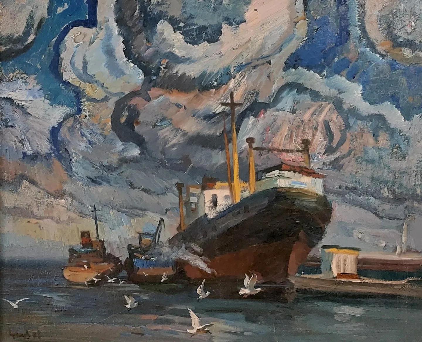 Sergejus Gračiovas – Uosto peizažas