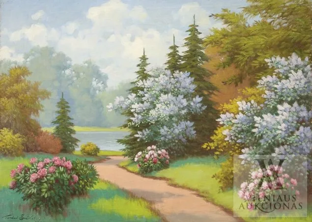 Autorius Nežinomas – Žydintis parkas