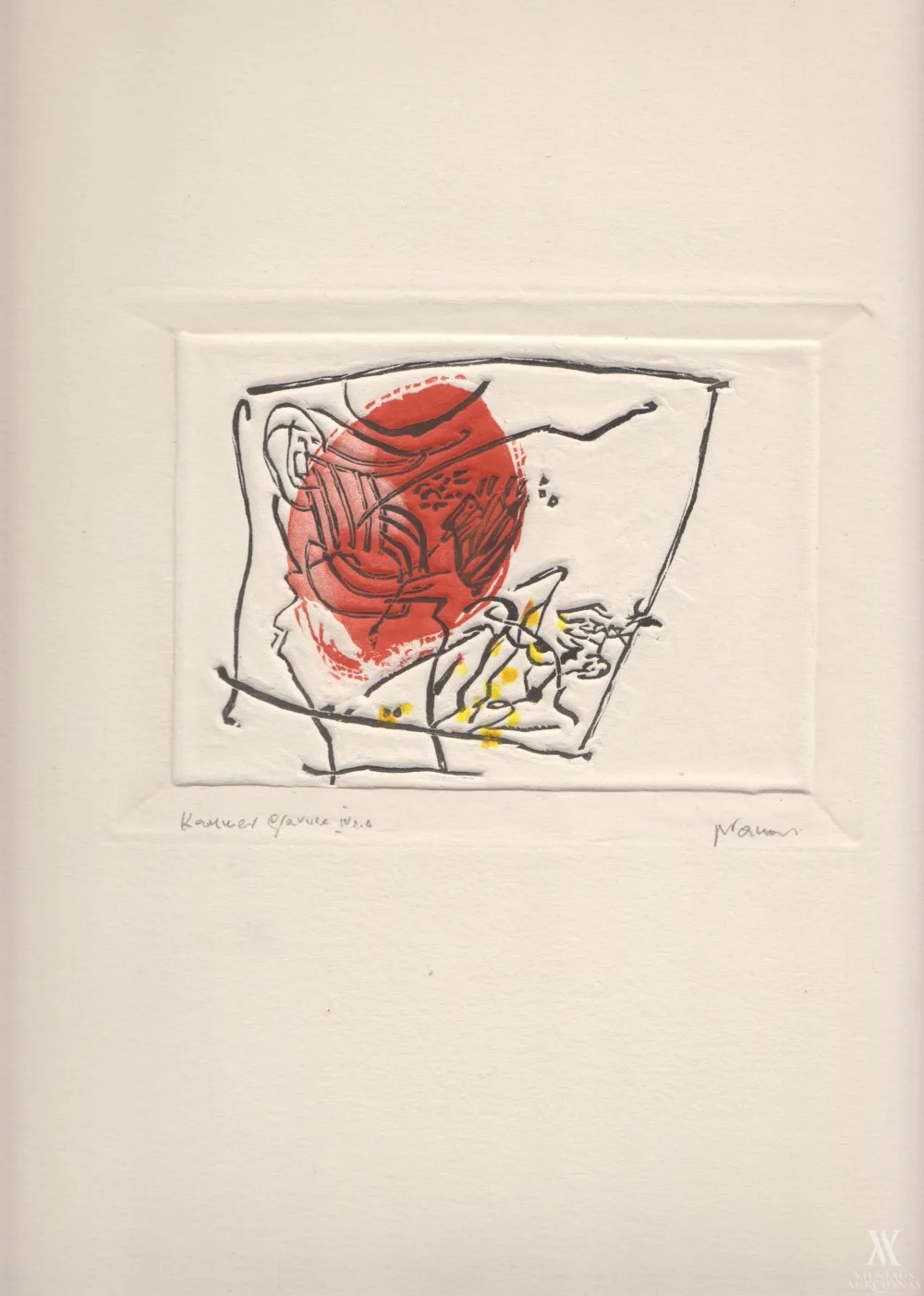 Pranas Gailius – Iš ciklo Kammer gravure (Kamerinė graviūra)