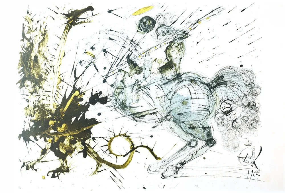 Salvadoras Dali (Salvador Dali) – Šv. Jurgis ir drakonas