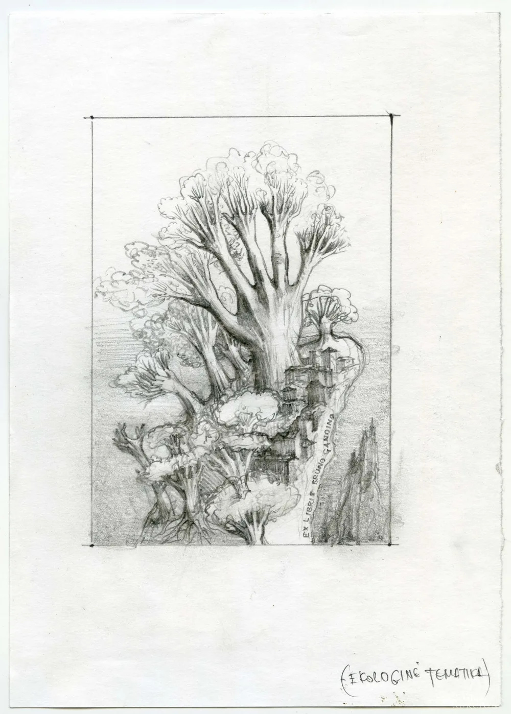 Marius Liugaila – Ex libris Bruno Gandino