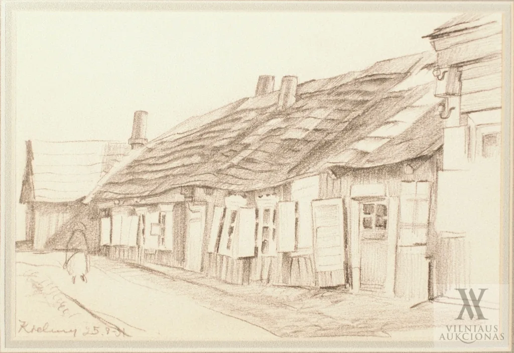 Sofija Romerienė – Gatvelė Kelmėje