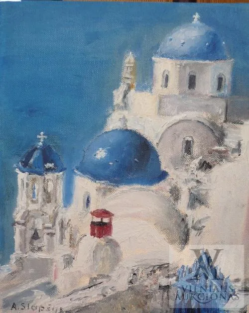 Artūras Slapšys – Santorini (triptikas)