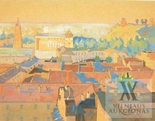 Adomas Miendzyblockis (Adam Międzybłocki) – Vilniaus panorama