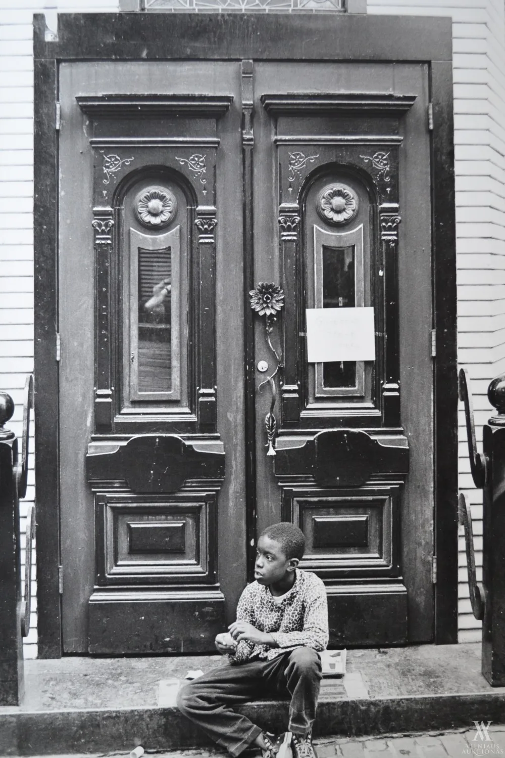 Algimantas Kezys – Antique Door in Chicago, Old Town, Chicago