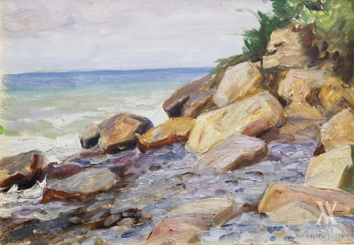 Česlovas Znamierovskis (Czesław  Znamierowski) – Akmenuota pakrantė
