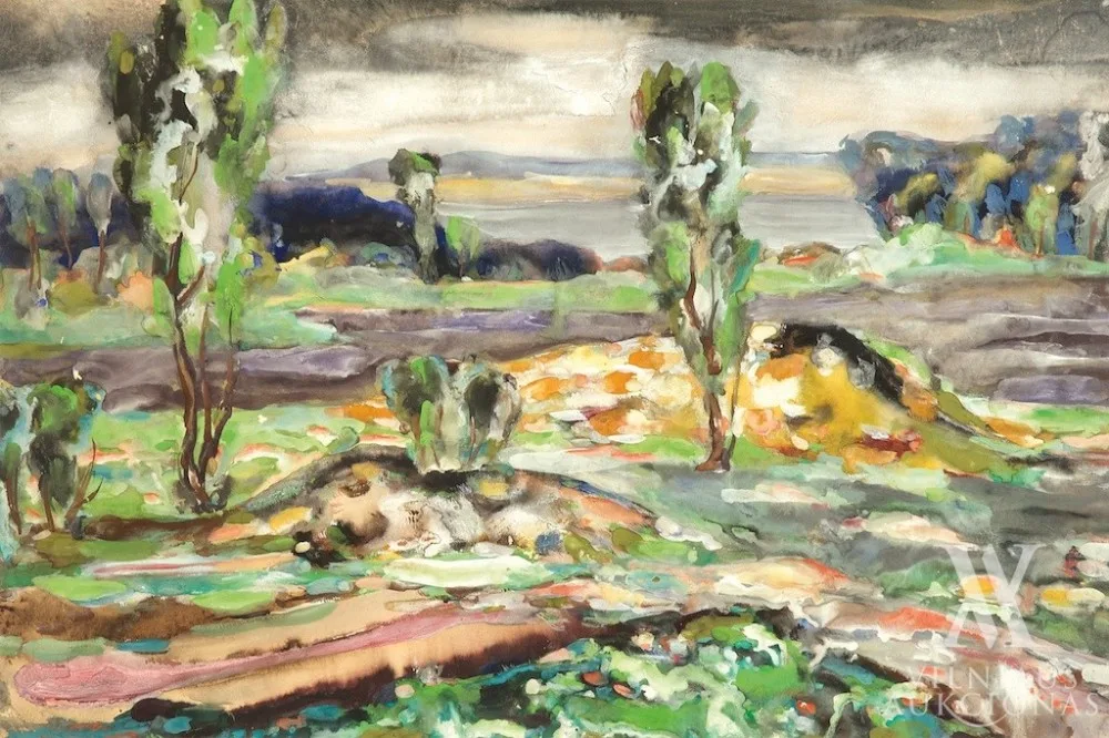 Adomas Galdikas – Peizažas 