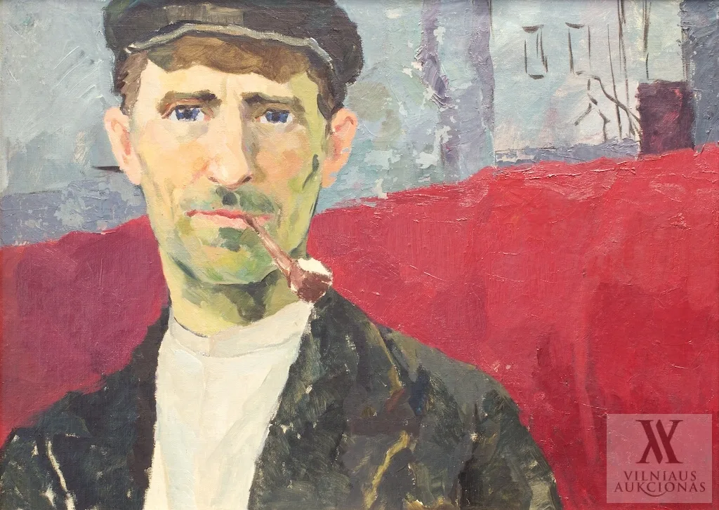 Jonas Švažas – Darbininko portretas