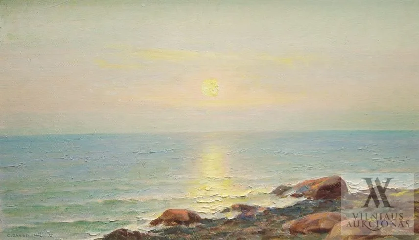 Česlovas Znamierovskis (Czesław  Znamierowski) – Saulėlydis jūroje