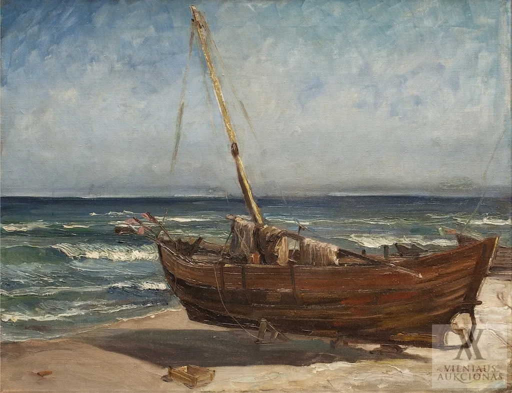 Friedrich Niethammer – Pakrantės peizažas