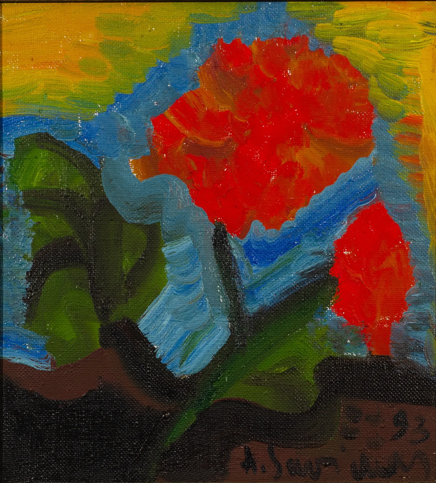 Augustinas Savickas – Raudona gėlė