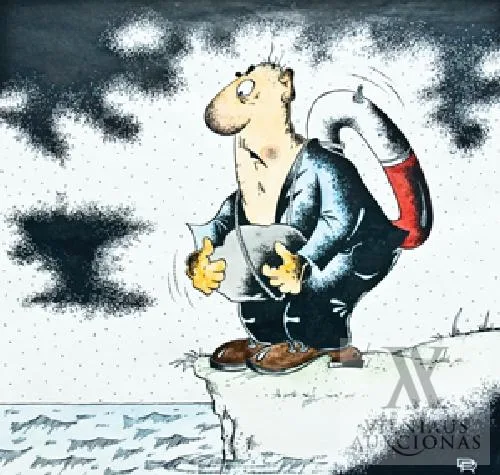 Rimantas Dovydėnas – Karikatūra Nr. 2