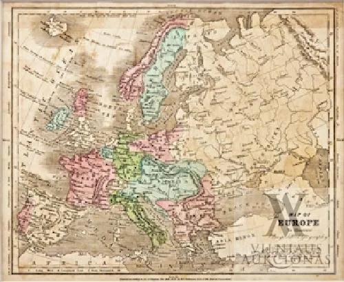 D.F. Robinsonas (D.F. Robinson) – Europos žemėlapis