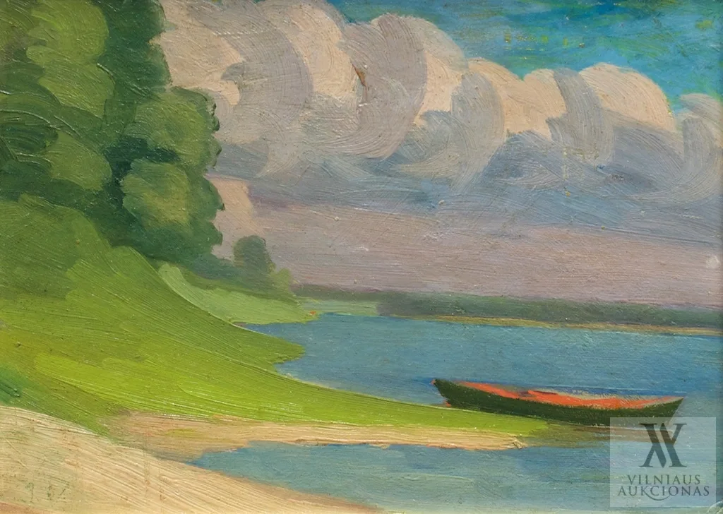 Steponas Varašius – Laivelis Nemune