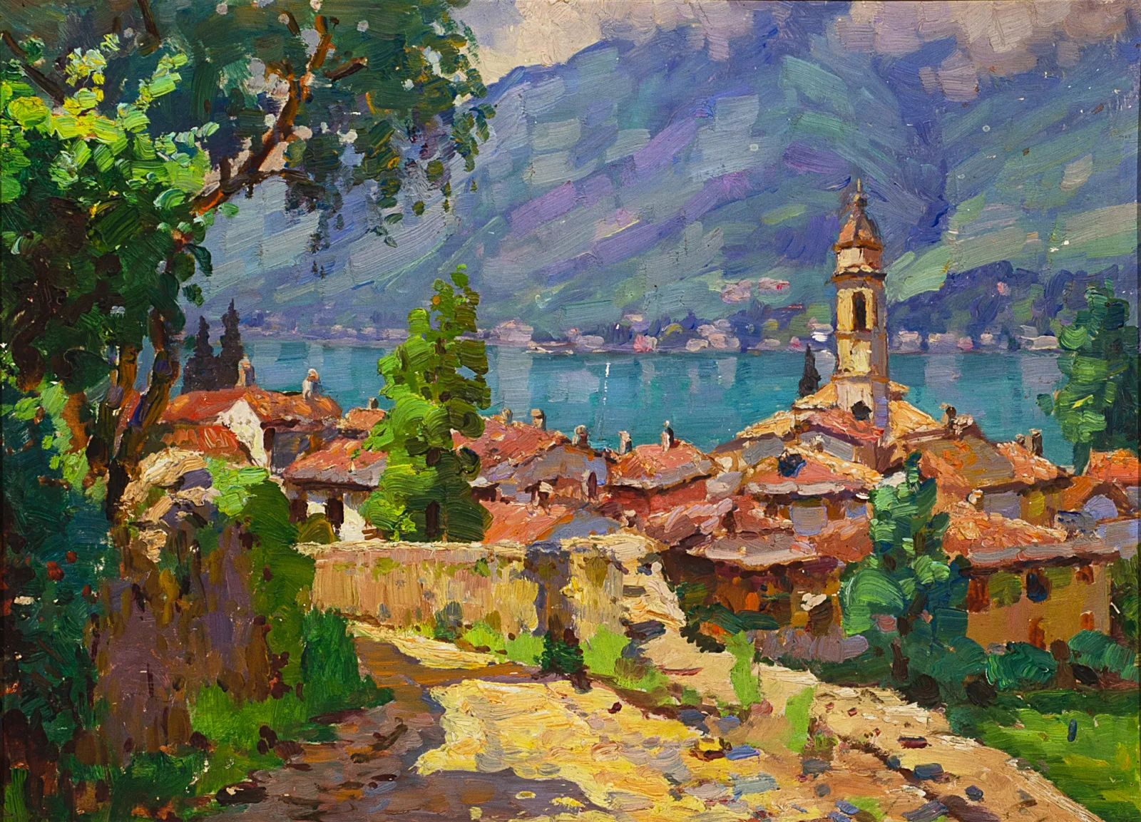 Jonas  Mackevičius (atrib.) – Italijos peizažas