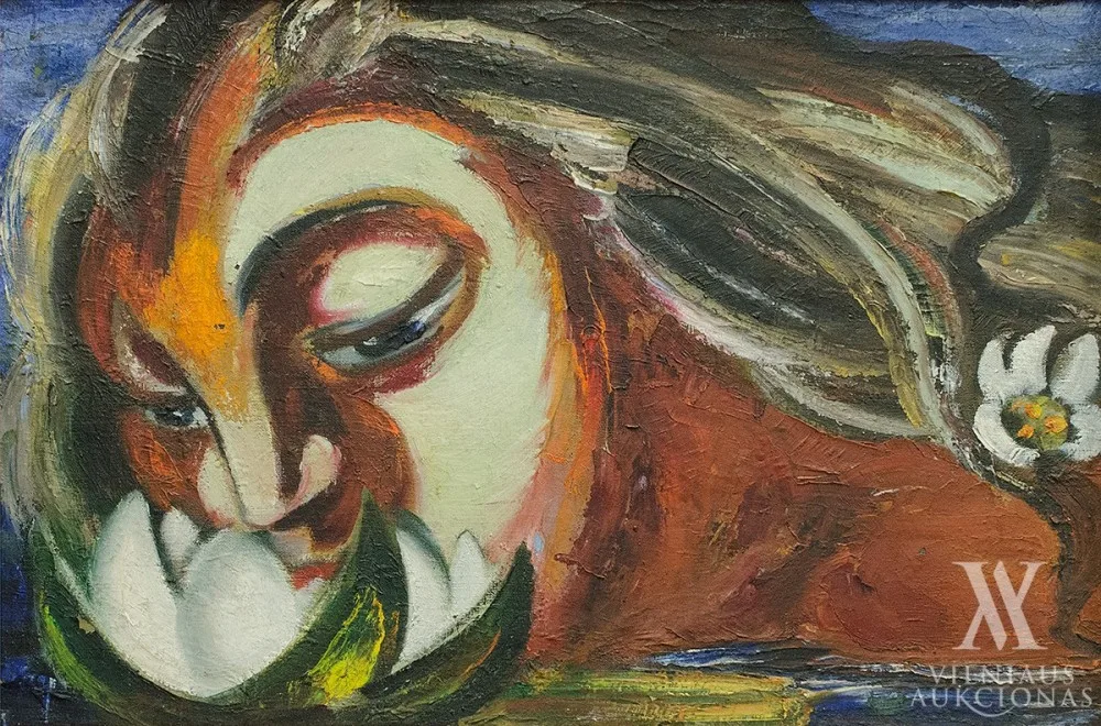 Adomas Galdikas – Veidas su lelijos žiedu