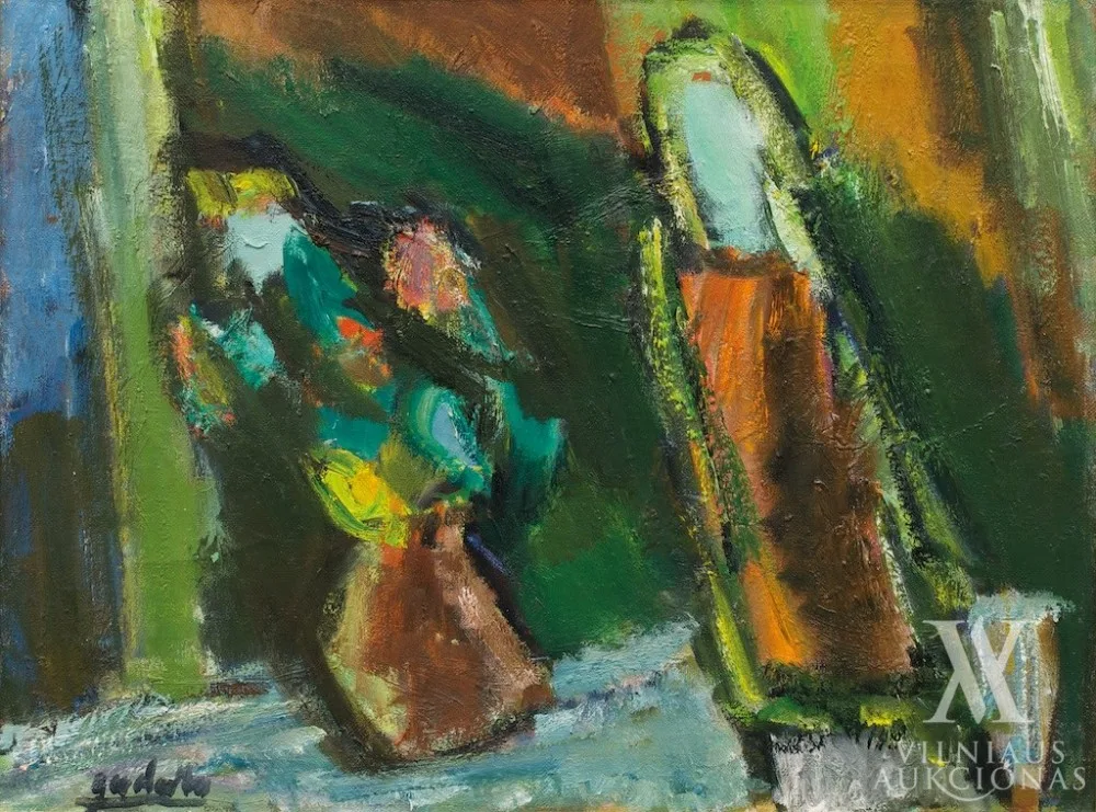 Antanas Gudaitis – Nasturtos ir statulėlė