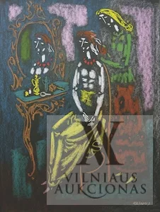 Vytautas Kasiulis – Plaukų šukavimas