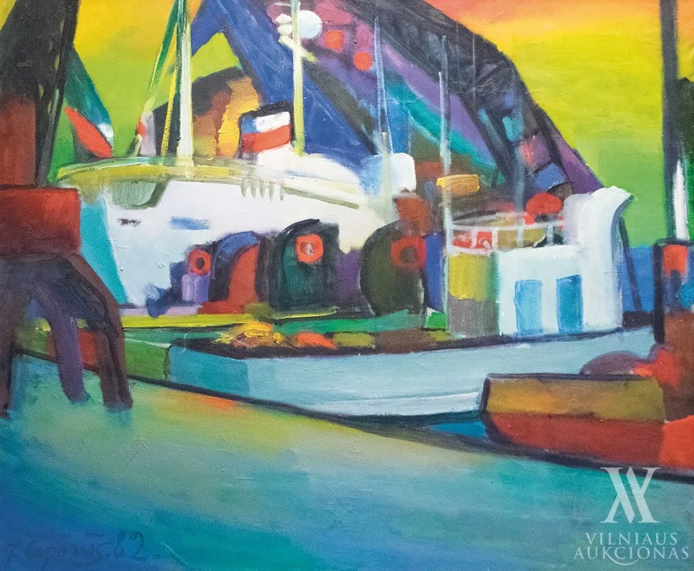 Jonas Čeponis – Laivai