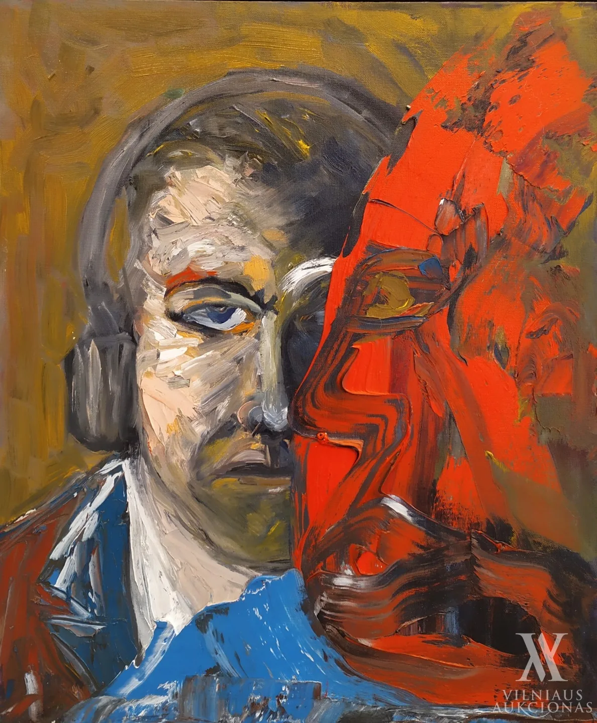 Antanas Jasenka – Autoportretas