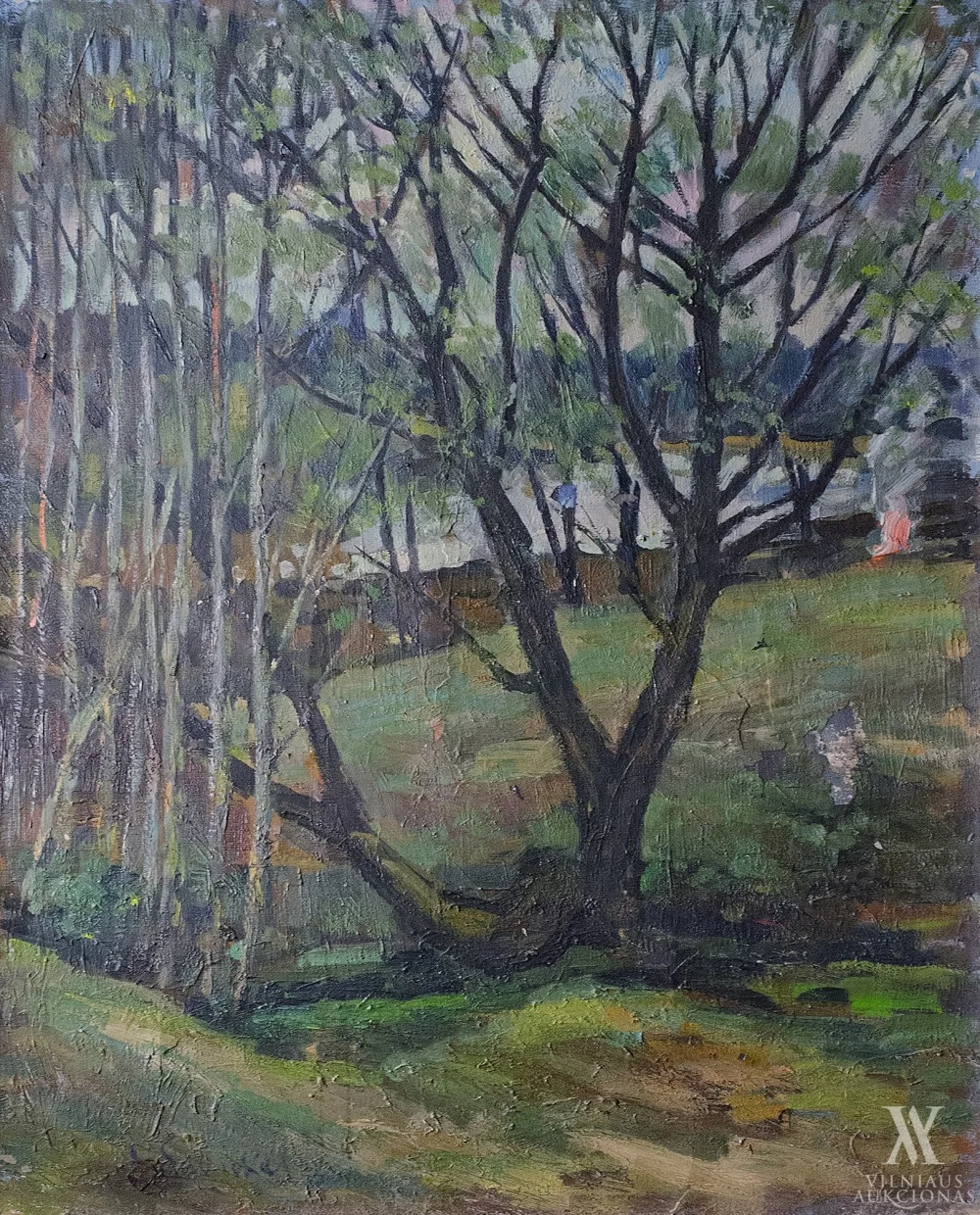 Augustinas Savickas – Medžiai pavasarį