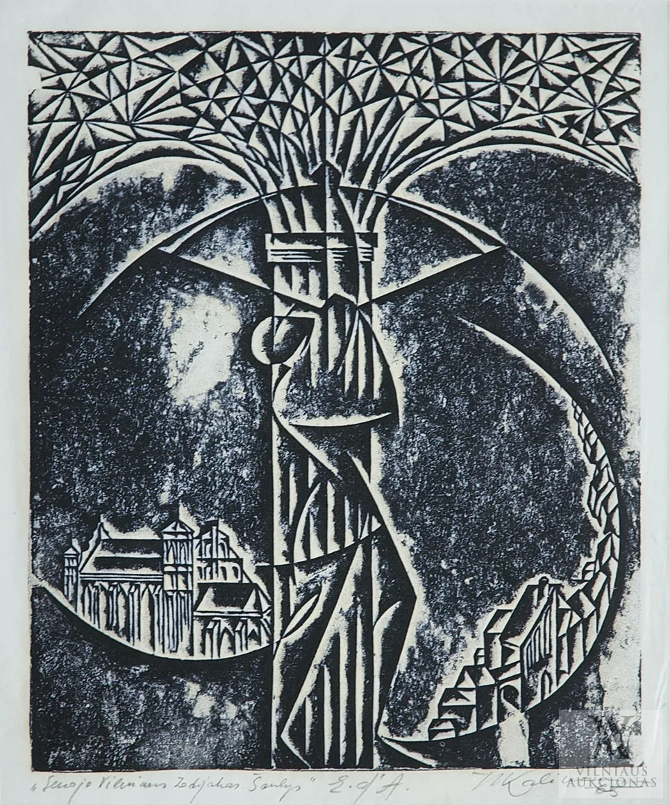 Vytautas Kalinauskas – Senojo Vilniaus Zodiakas. Šaulys