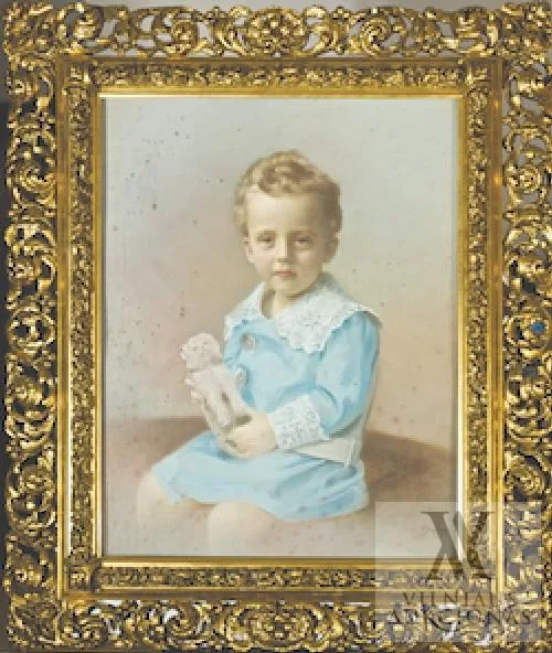 E. Bieberis (E. Bieber) – Berniukas su žaislu
